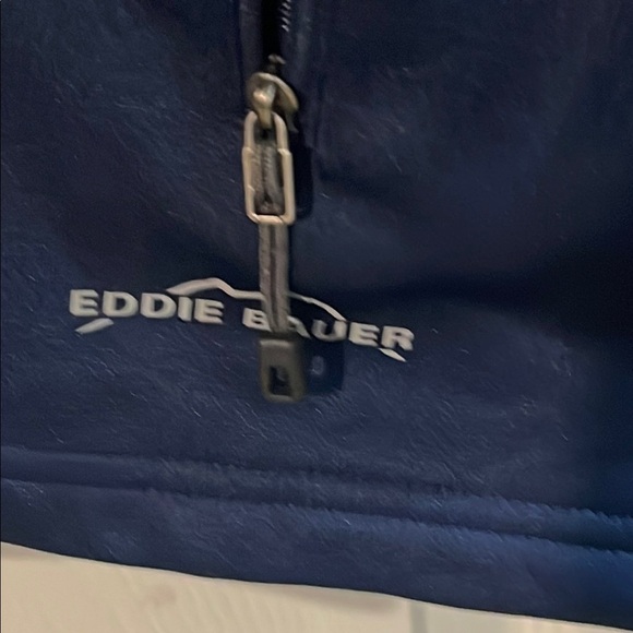 Eddie Bauer Navy Utility Jacket - Picture 3 of 8